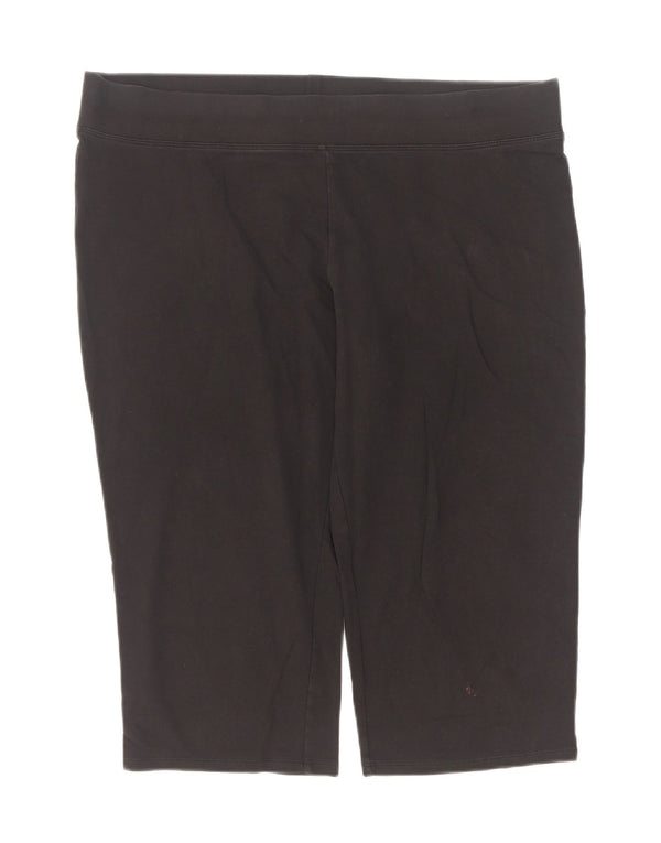Marks & Spencer Bermuda de sport pour femme UK 18 XL Bleu marine Coton
