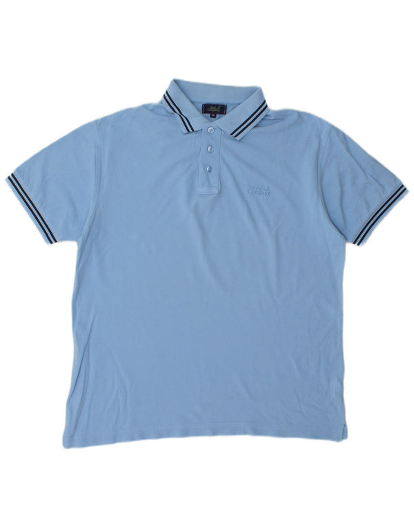 Polo Homme Best Company XL Bleu Coton