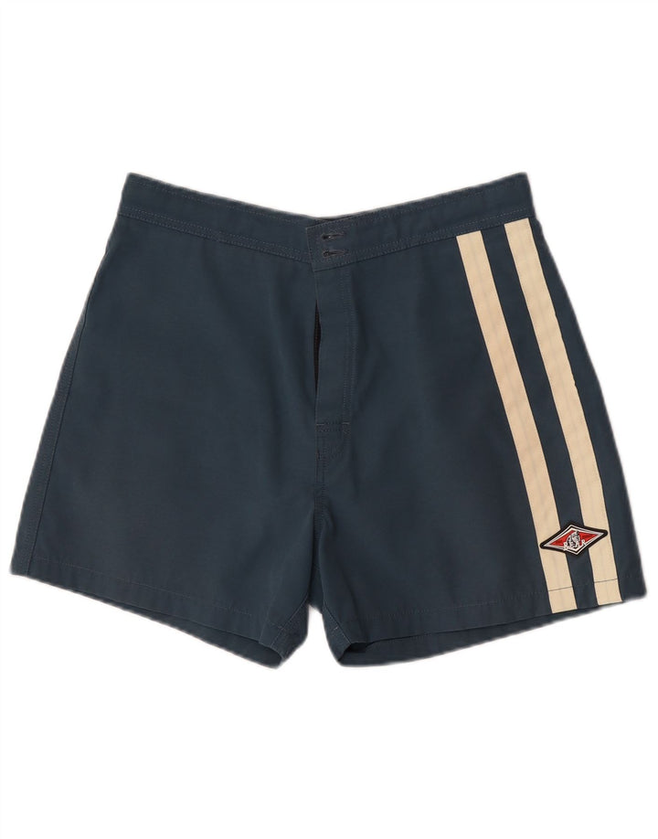 Bear Short de Bain Homme Bleu Marine Moyen Colorblock Polyester