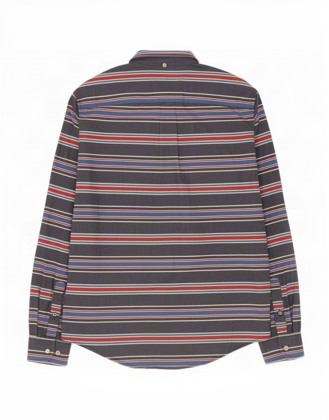 Tommy Hilfiger Chemise Homme Bleu Moyen Rayé Coton