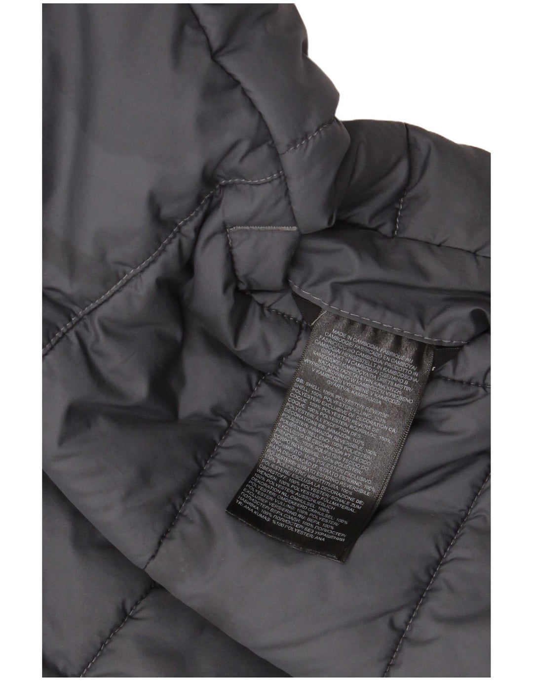 The North Face Veste rembourrée pour garçon 11-12 ans Large Gris Colorblock