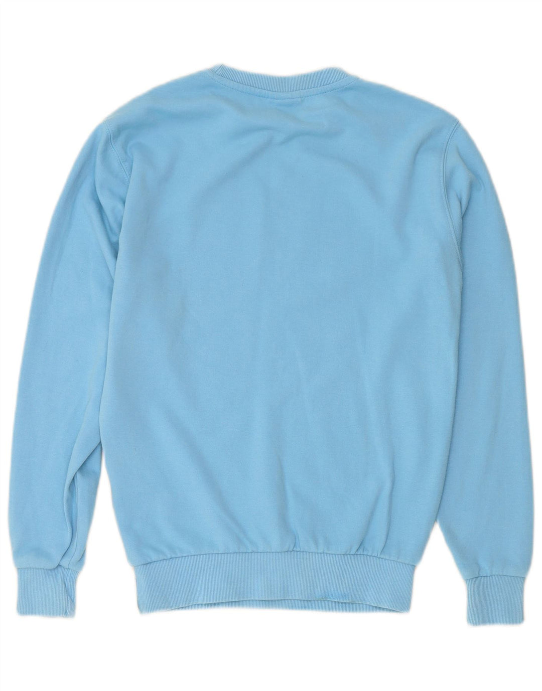 ELLESSE Sweat-shirt graphique pour femme UK 8 Small Bleu Coton