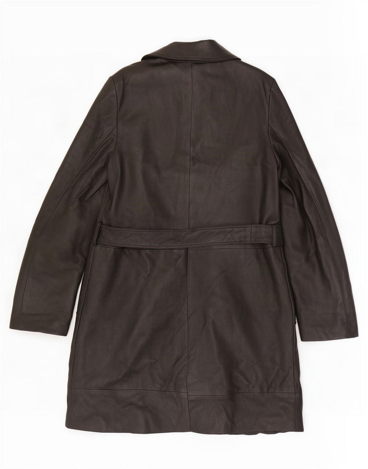 Conbipel Manteau En Cuir Free Heron Femme IT 42 Noir Moyen