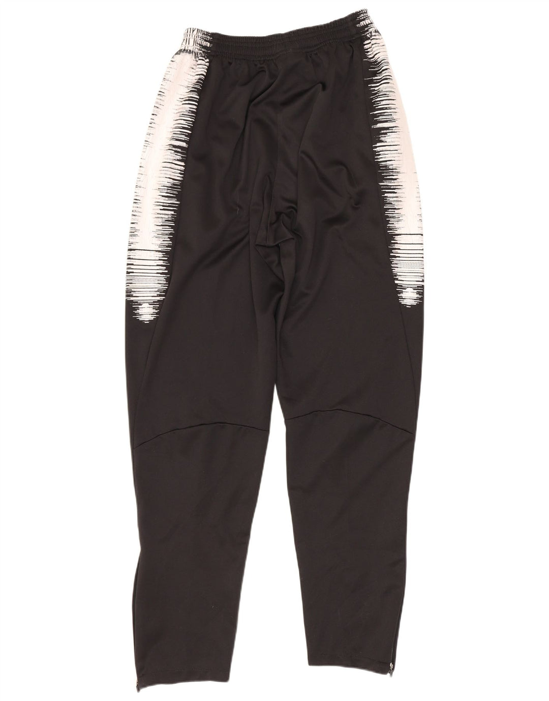 Nike Pantalon de survêtement Dri Fit pour homme en polyester à fines rayures noires moyennes