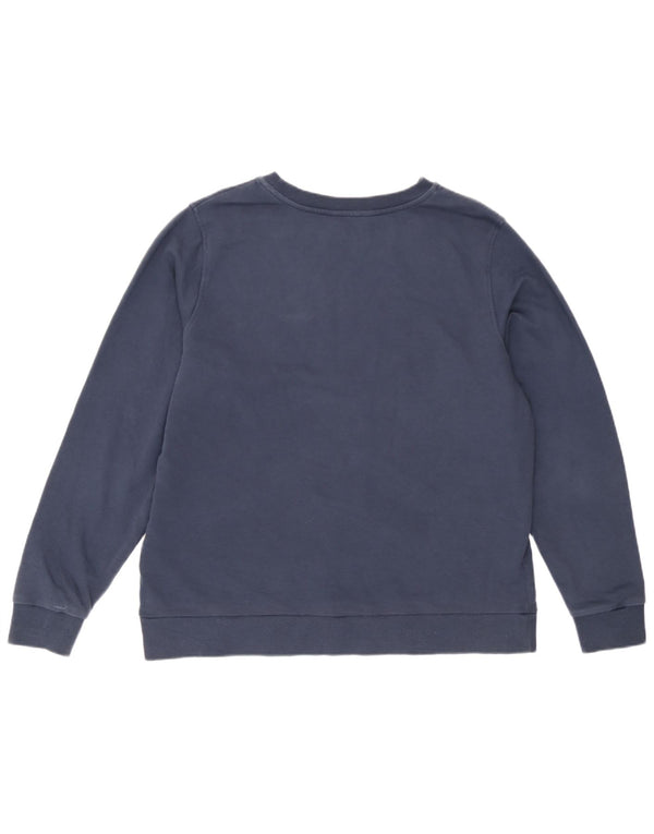 Marks & Spencer Sweat-shirt pour femme UK 18 XL Bleu marine Coton