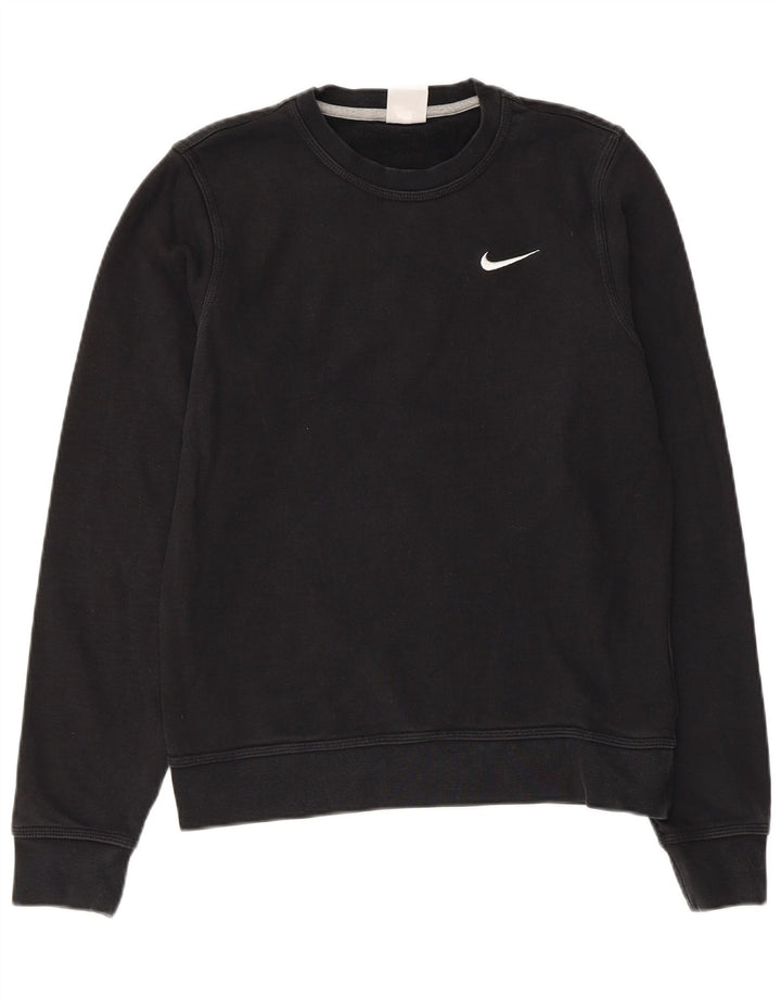 Nike Sweat-shirt pour femme UK 10 Petit coton noir