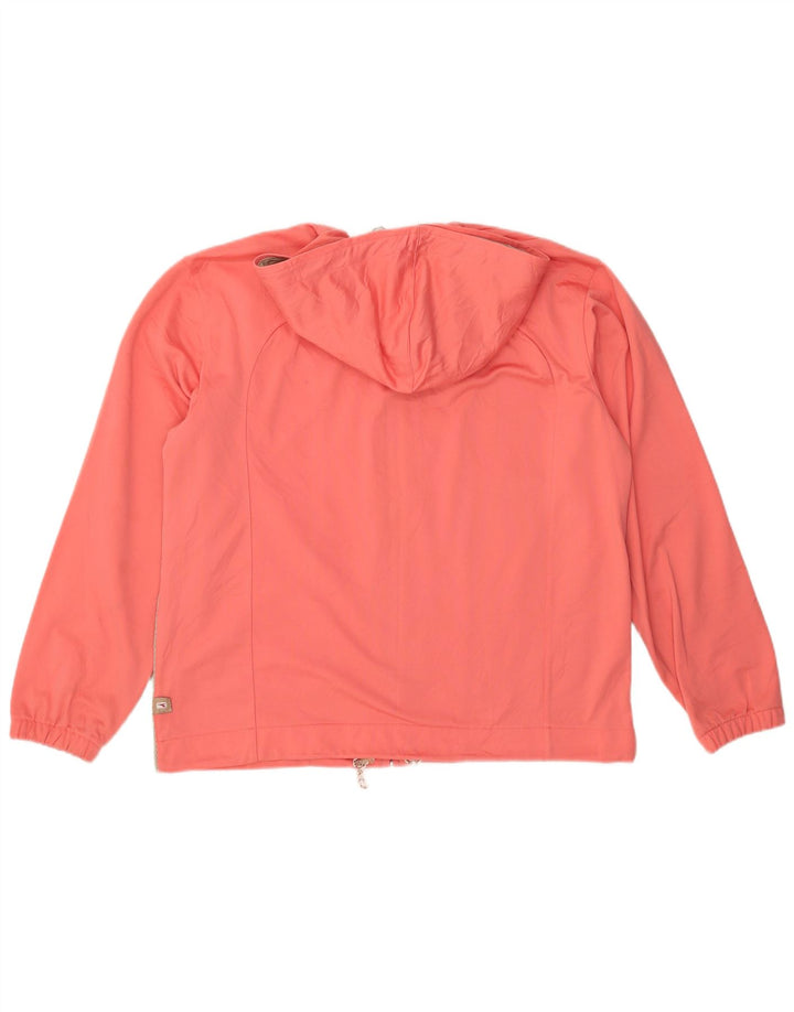DIADORA Veste de survêtement à capuche pour femme UK 16 Large Rose Colourblock