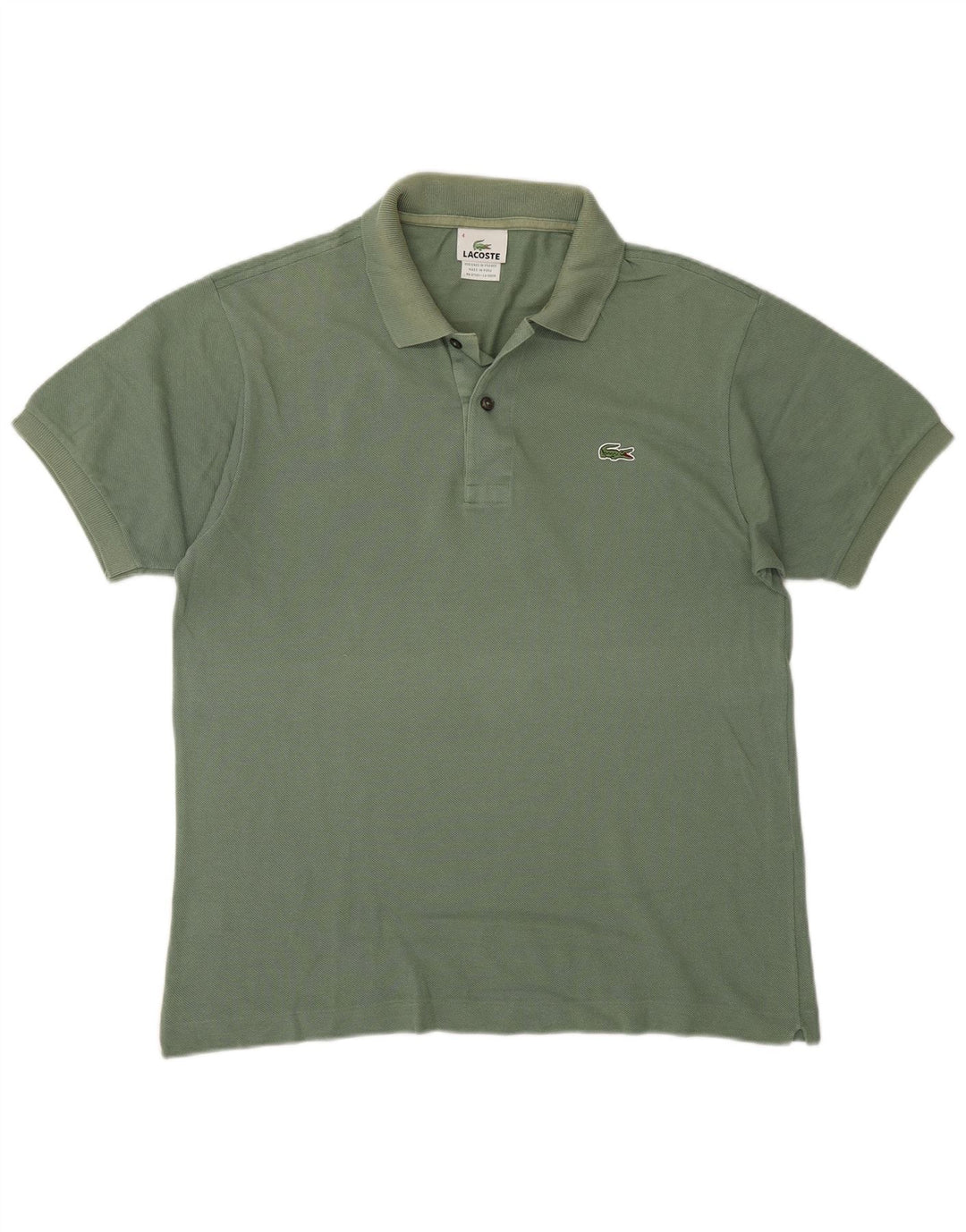 Lacoste Polo Homme Taille 4 Coton Vert Moyen