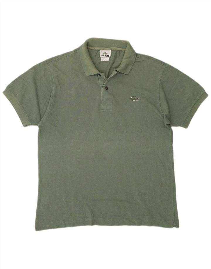 Lacoste Polo Homme Taille 4 Coton Vert Moyen