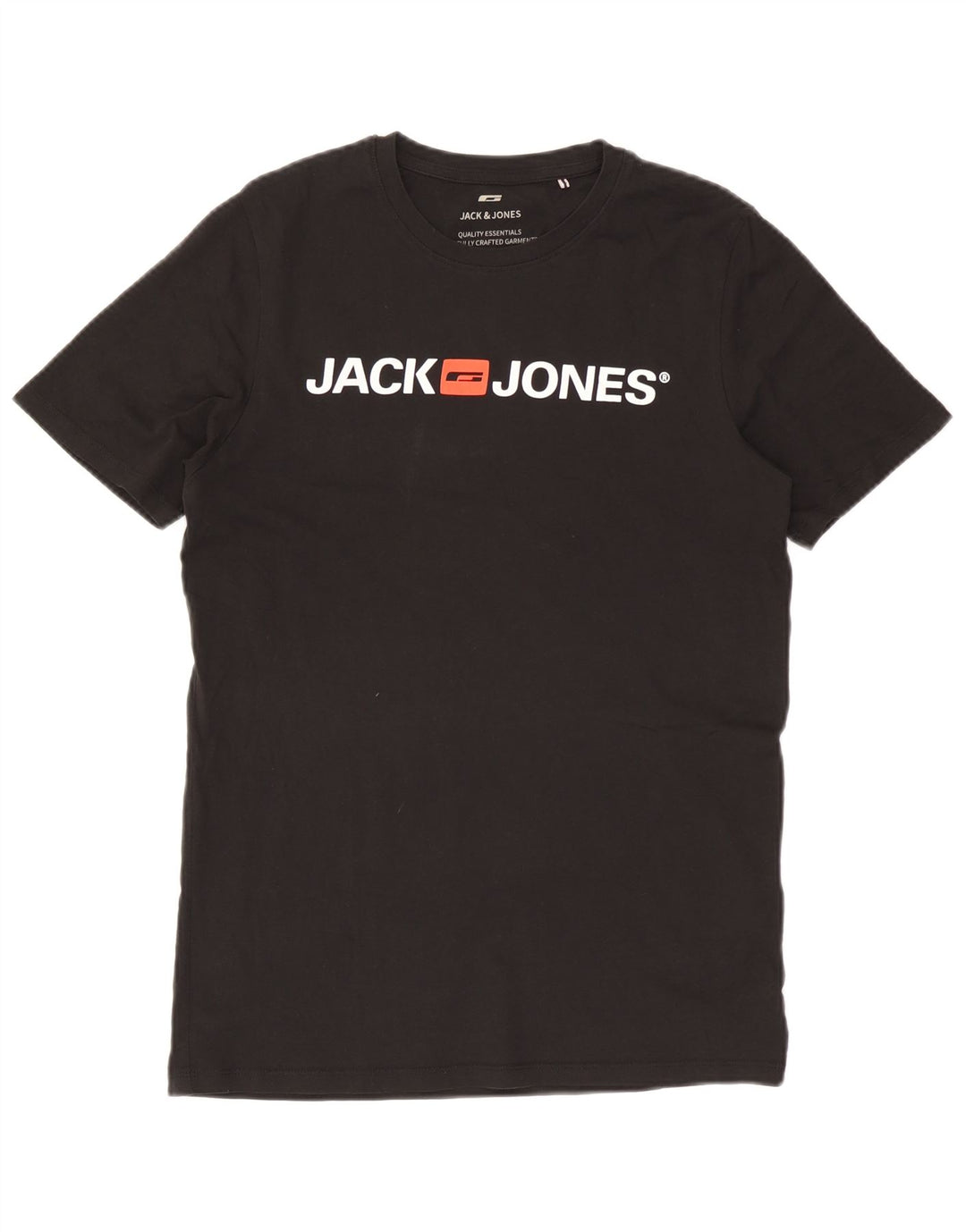 Jack & Jones T-Shirt Graphique Homme Grand Noir