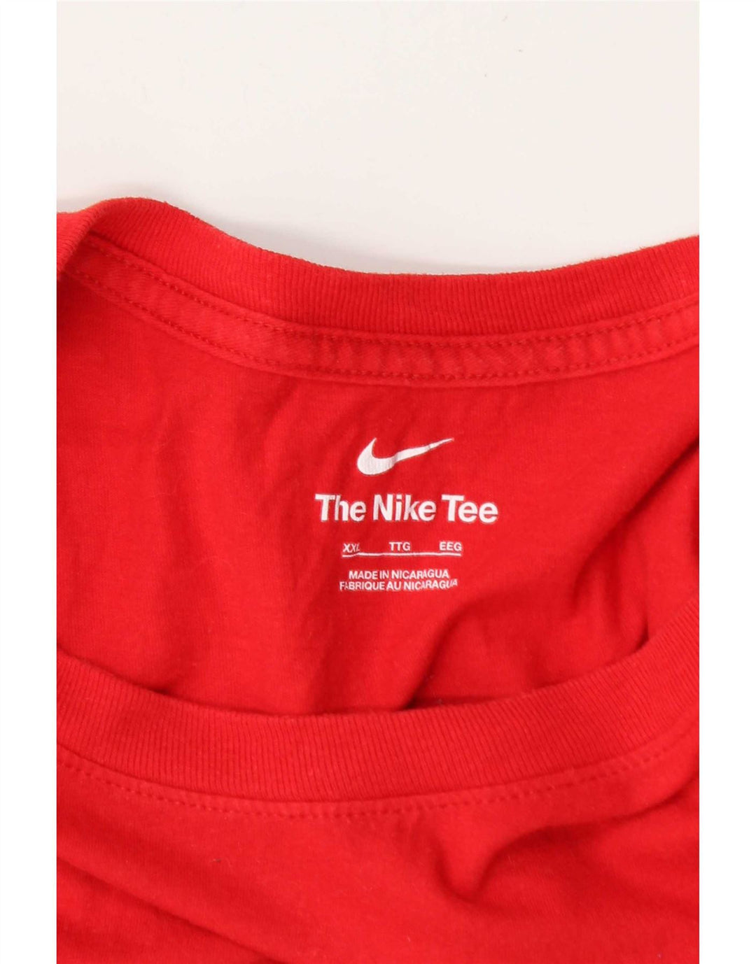 Nike T-shirt graphique pour homme 2XL Rouge