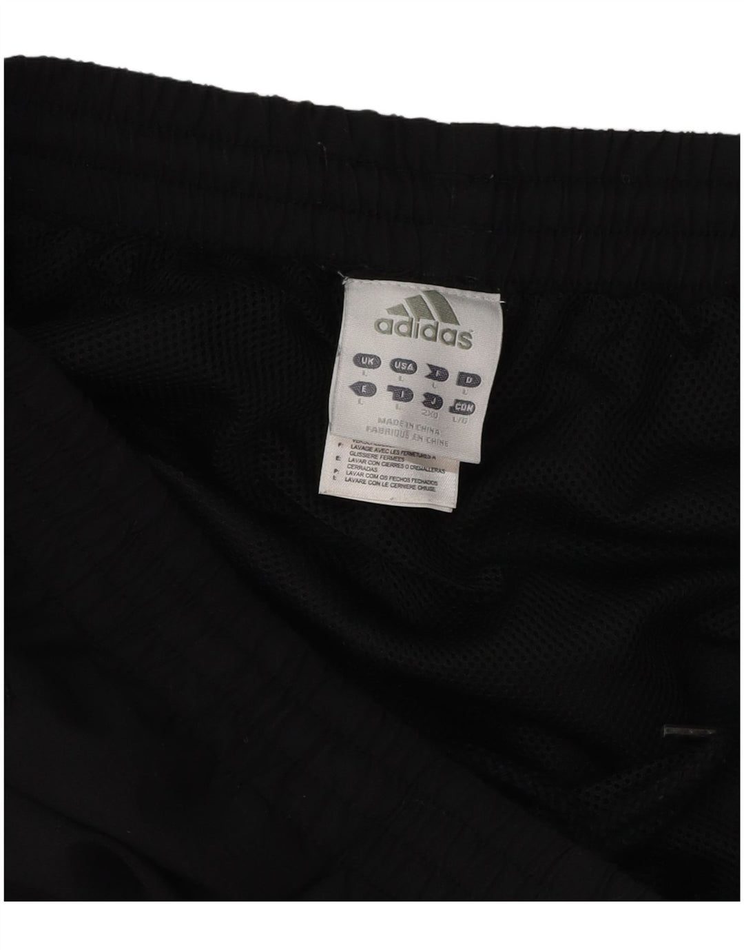 Adidas Pantalon de survêtement pour homme Joggers Large Noir Polyester
