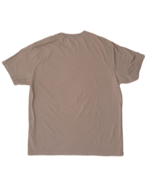 Levi's T-Shirt Graphique Coupe Relax Femme UK 14 Gris Moyen Coton