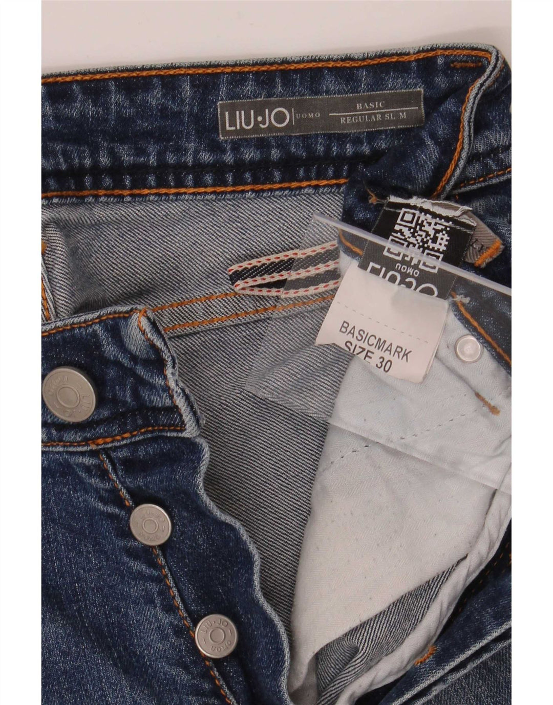 Liu Jo Mens Slim Jeans W30 L26 Bleu