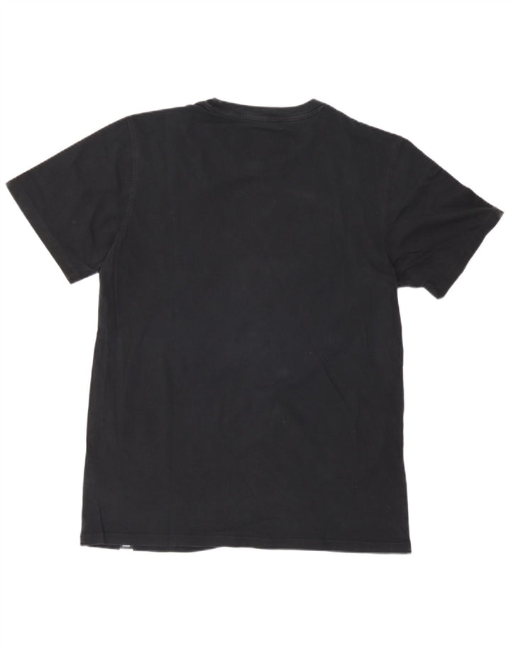 Adidas T-shirt graphique pour homme en coton noir moyen