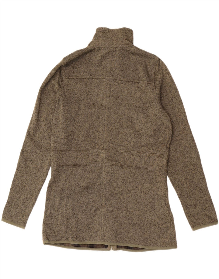 Eddie Bauer Veste de survêtement pour femme UK 14 Medium Kaki moucheté