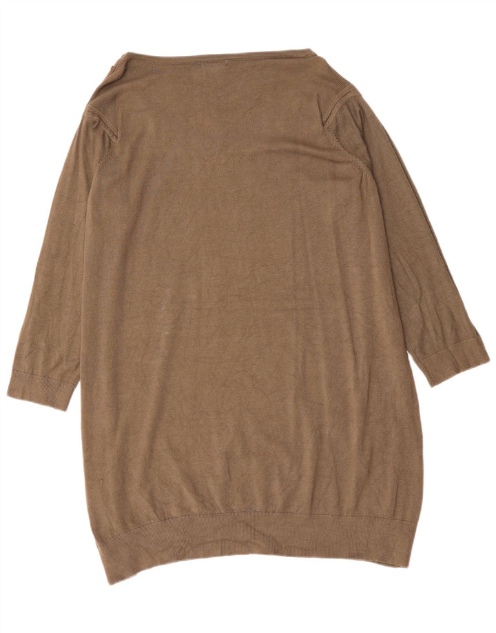 MARKS & SPENCER Robe pull autographe pour femme UK 18 XL Gris Viscose