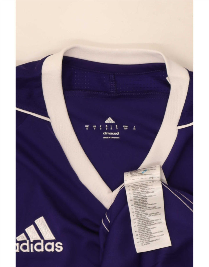 Adidas Hommes Climacool T-Shirt Haut Petit Violet Polyester
