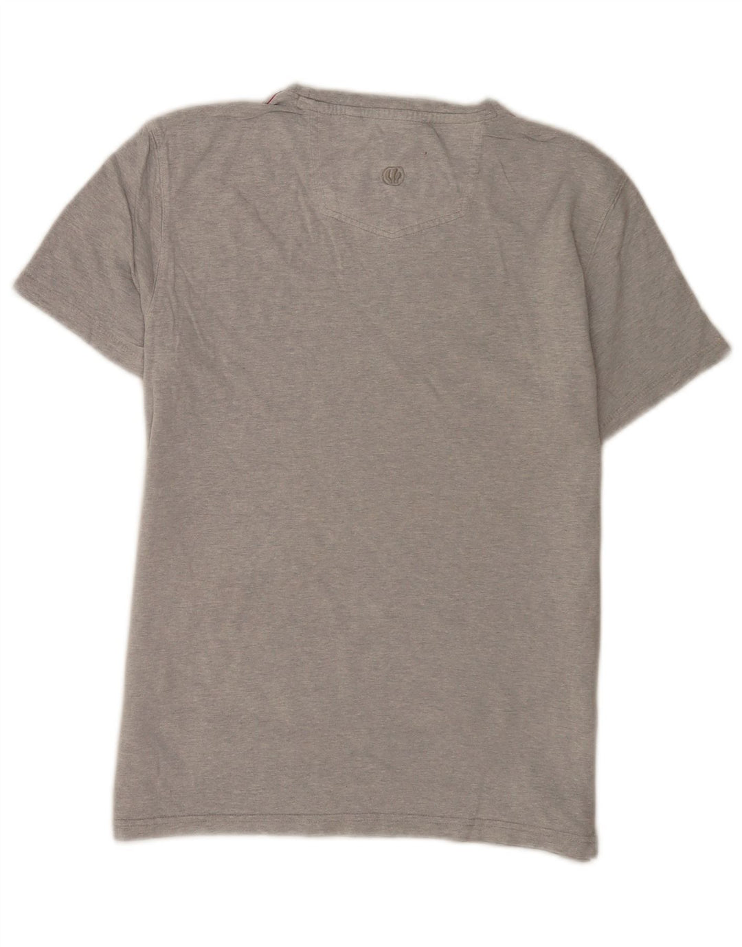 Fat Face T-Shirt Graphique Homme Petit Gris Moucheté Coton