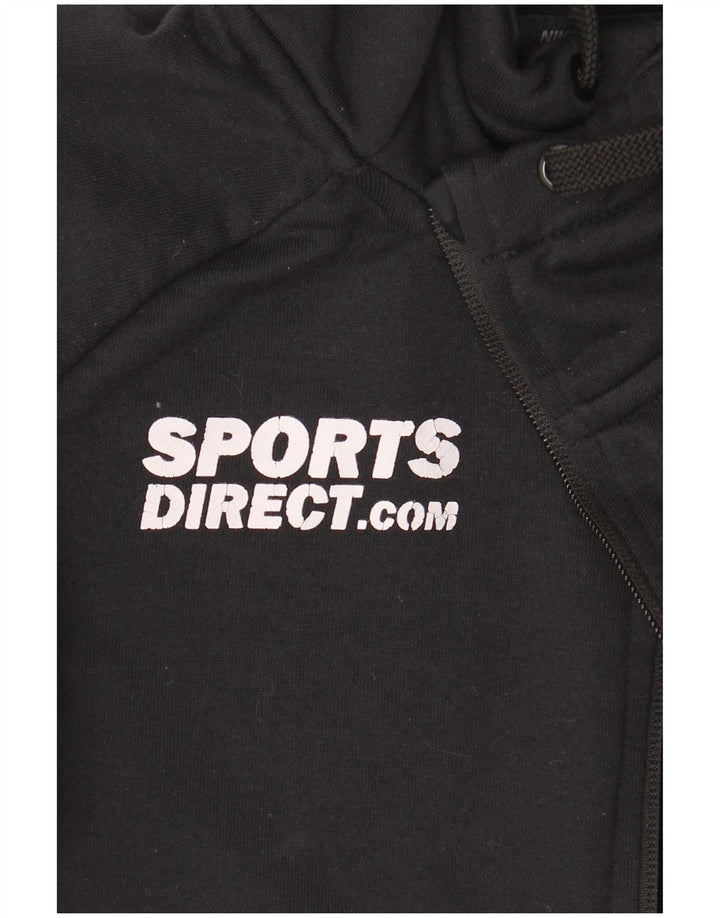 Nike Hommes Dri Fit Graphic Zip Sweat à capuche Petit Noir Polyester
