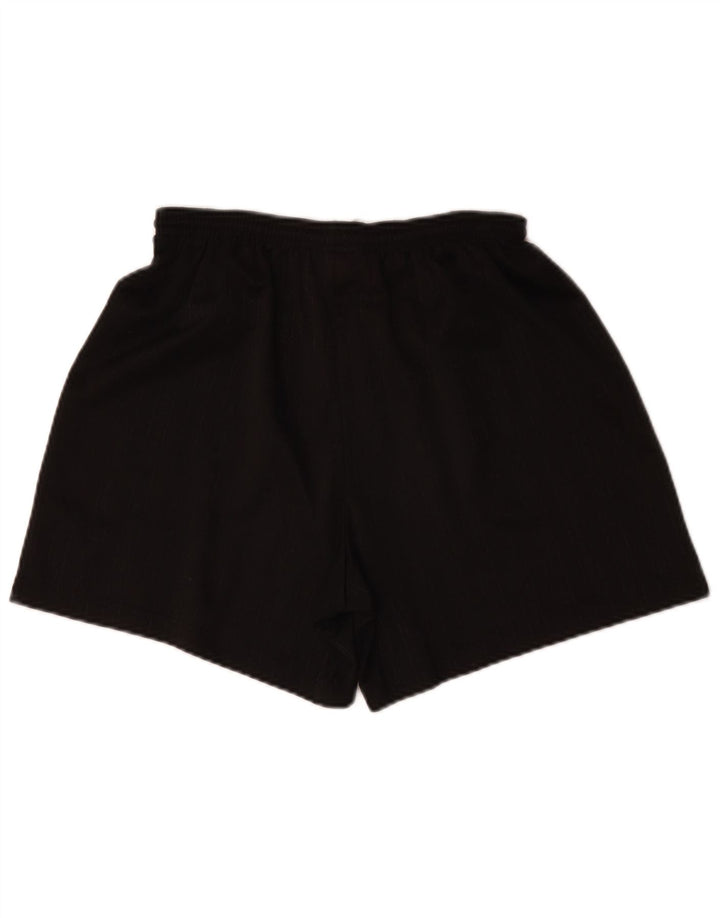Umbro Short de Sport Homme Large Noir Rayé Polyester