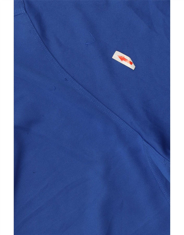 Nike Polo Dri Fit pour homme en polyester Bleu Taille L