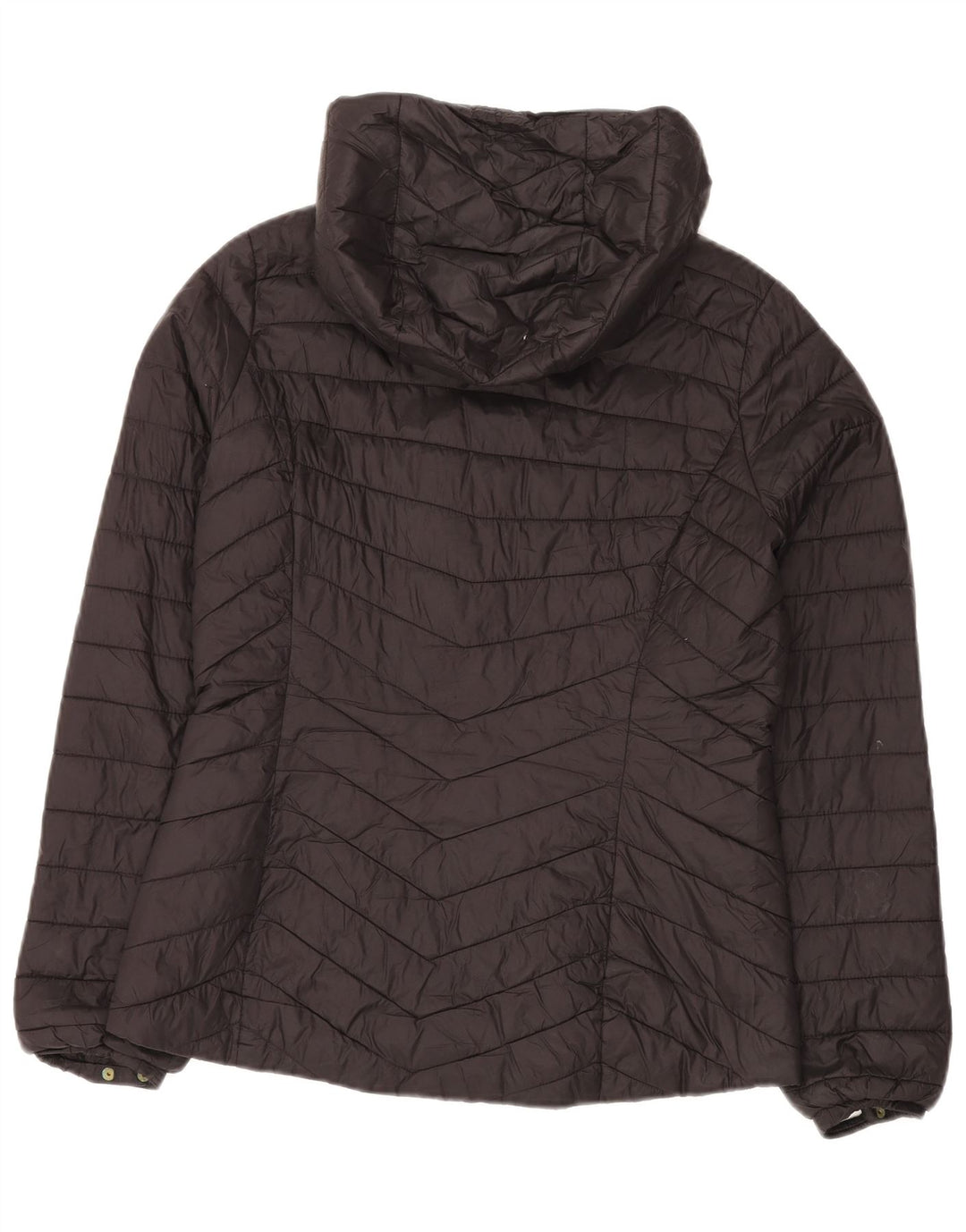 BARBOUR Veste matelassée à capuche pour femme UK 10 Small Noir Polyamide