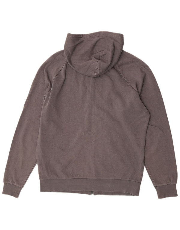 Under Armour Sweat à Capuche Cold Gear Loose Fit Zip Homme Gris Moyen Coton