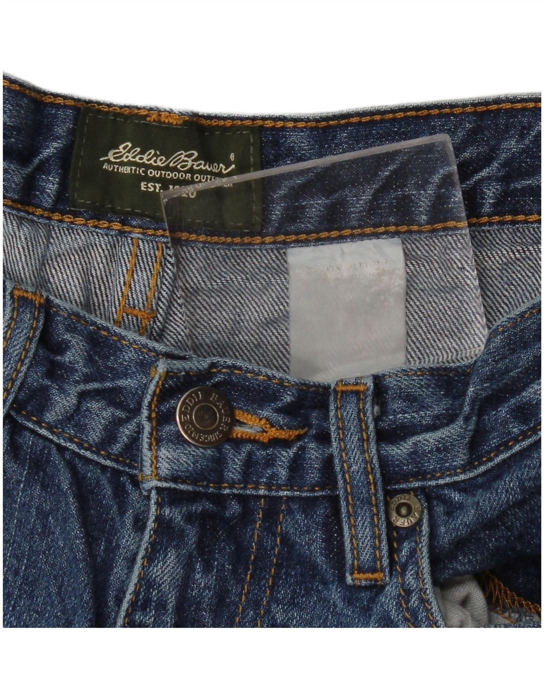 Eddie Bauer Jean droit femme W30 L31 bleu