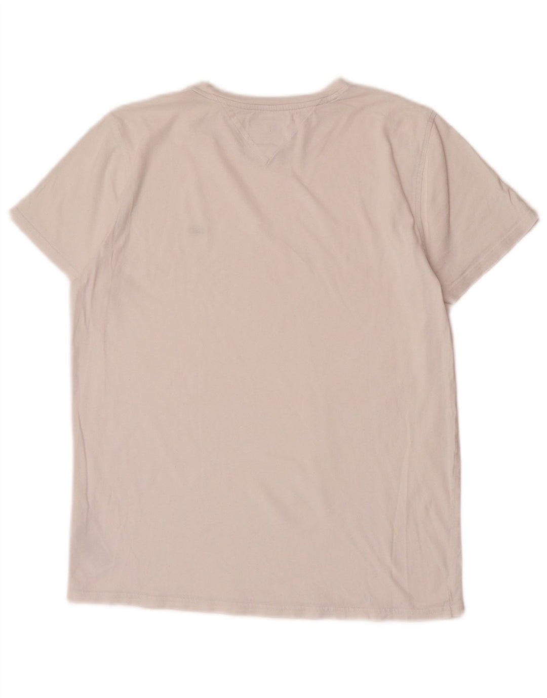 Tommy Hilfiger T-Shirt Femme Top UK 12 Coton Blanc Moyen