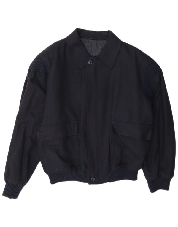 Pierre Cardin Veste Bomber Homme UK 42 XL Bleu Marine