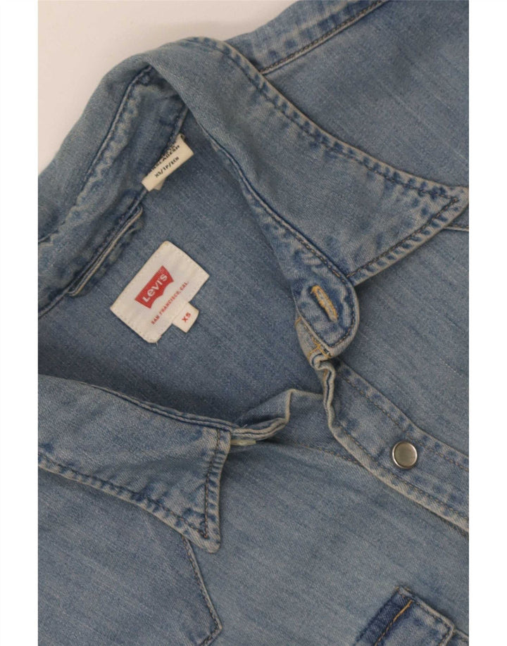 Levi's Chemise en Jean Homme Bleu XS