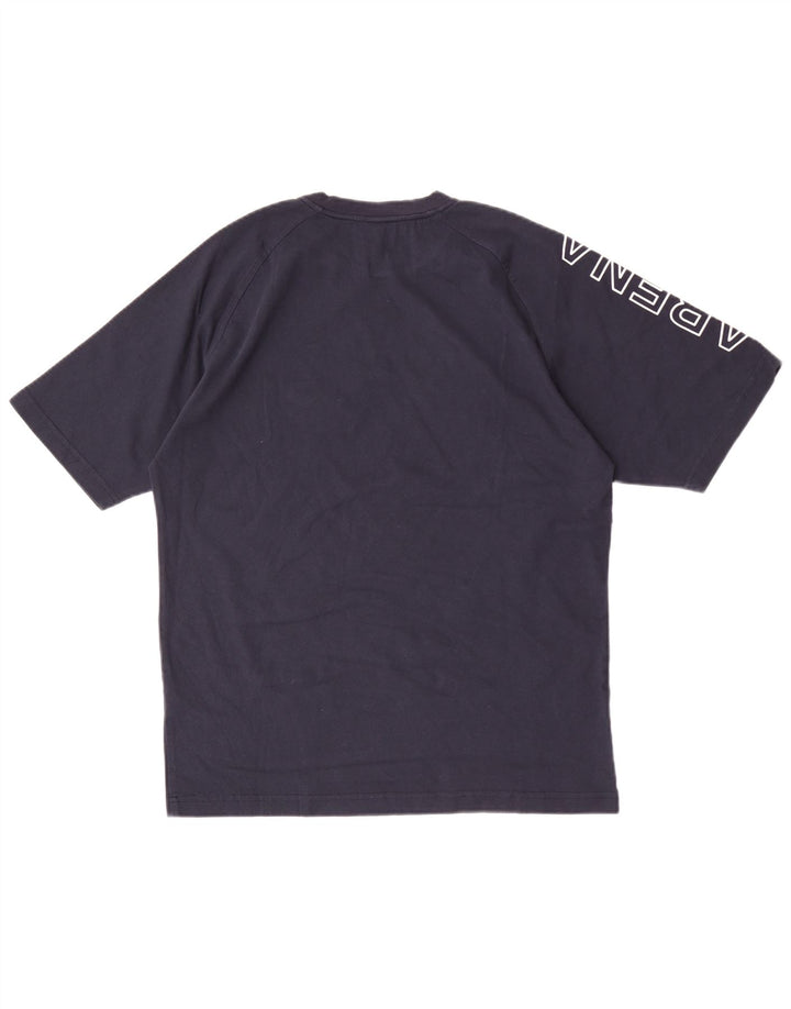 Arena T-Shirt Graphique Homme Bleu Marine Moyen Coton