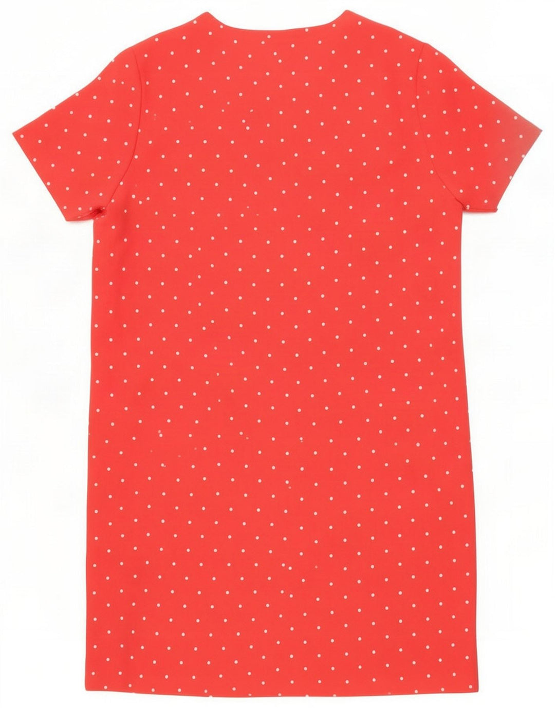Marks & Spencer Robe droite pour femme UK 16 Large Rose à pois Polyester