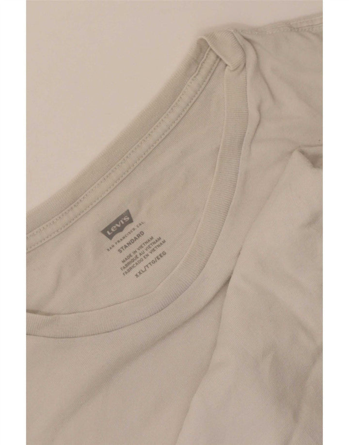 Levi's Tee-Shirt Standard Homme Blanc 2XL