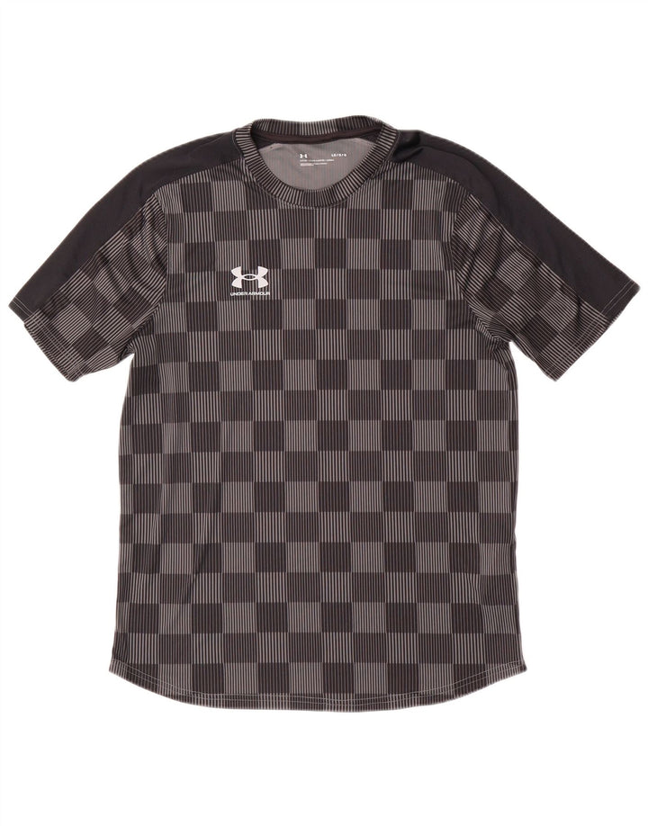 Under Armour T-Shirt Homme Haut Large Gris Vichy Polyester