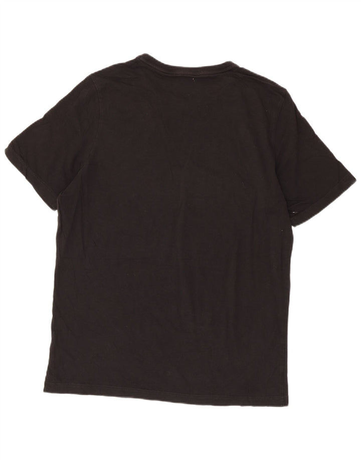 Puma T-shirt graphique pour hommes, grand, noir, coton