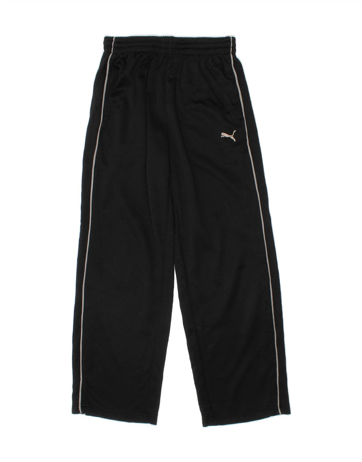 PUMA Boys Tracksuit Trousers 9-10 Years Medium  Black Vintage Puma and Second-Hand Puma from Messina Hembry 