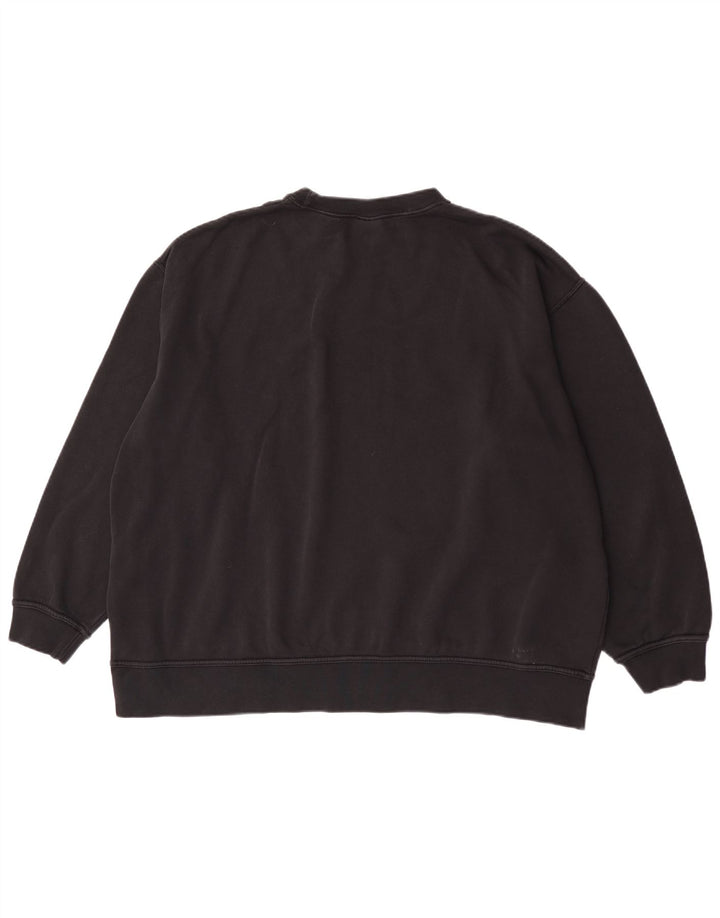 Nike Sweat-shirt surdimensionné pour femme UK 18 XL Coton noir