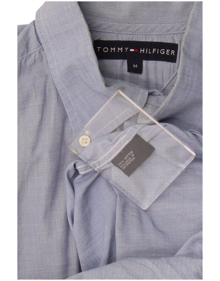 TOMMY HILFIGER Chemise Homme Bleu Moyen Coton