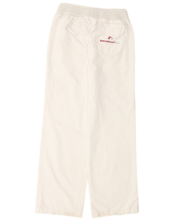 Puma Pantalon de survêtement pour femme UK 12 Medium Blanc