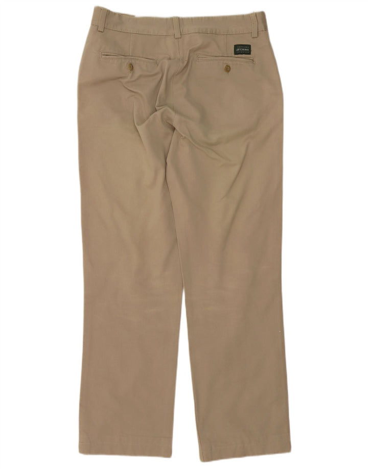 Pantalon Chino Homme CLASSIC IT 48 Medium W32 L31 Kaki Coton
