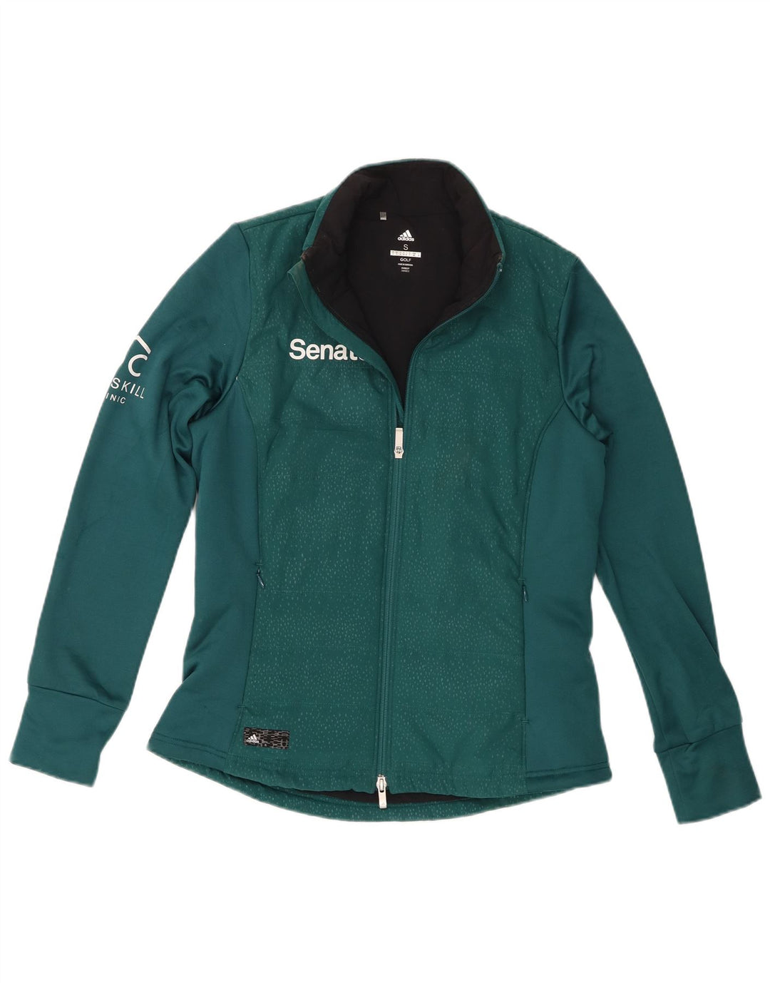 Adidas Veste de survêtement graphique pour homme Petit vert Polyester