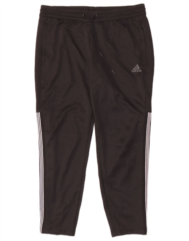 Adidas Pantalon de survêtement pour homme Noir moyen Polyester