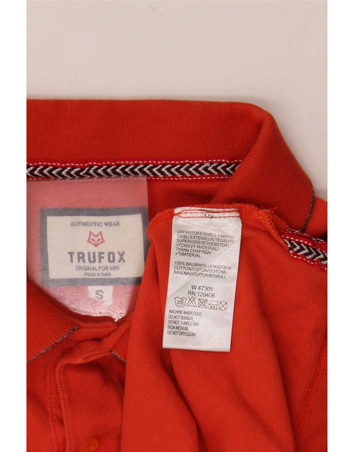 Polo Homme Vintage Petit Coton Orange