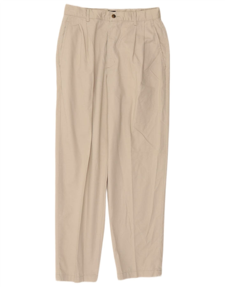 Dockers Pantalon Chino Pegged Femme Moyen W30 L30 Coton Beige