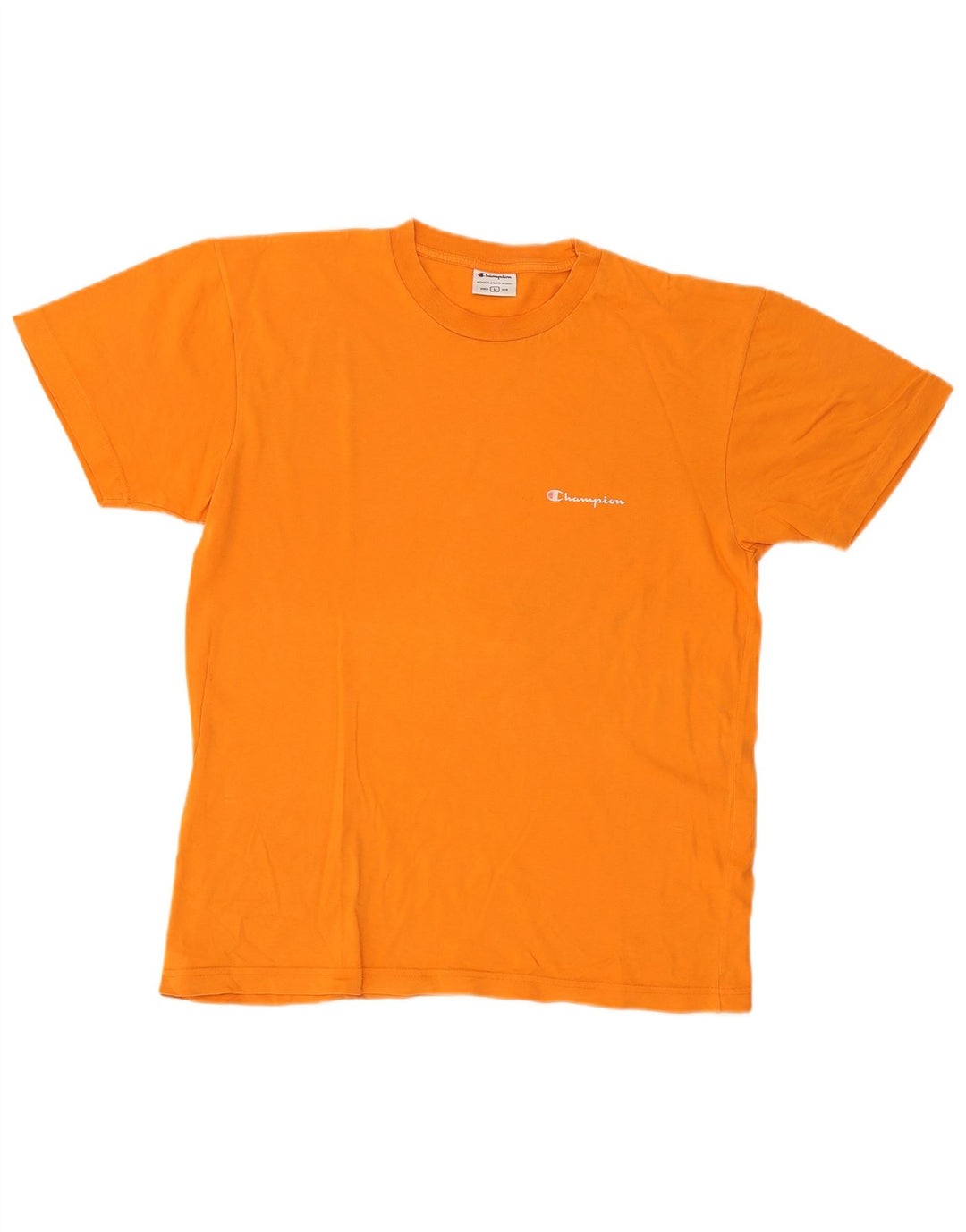 Champion T-Shirt Homme Haut Large Orange Coton