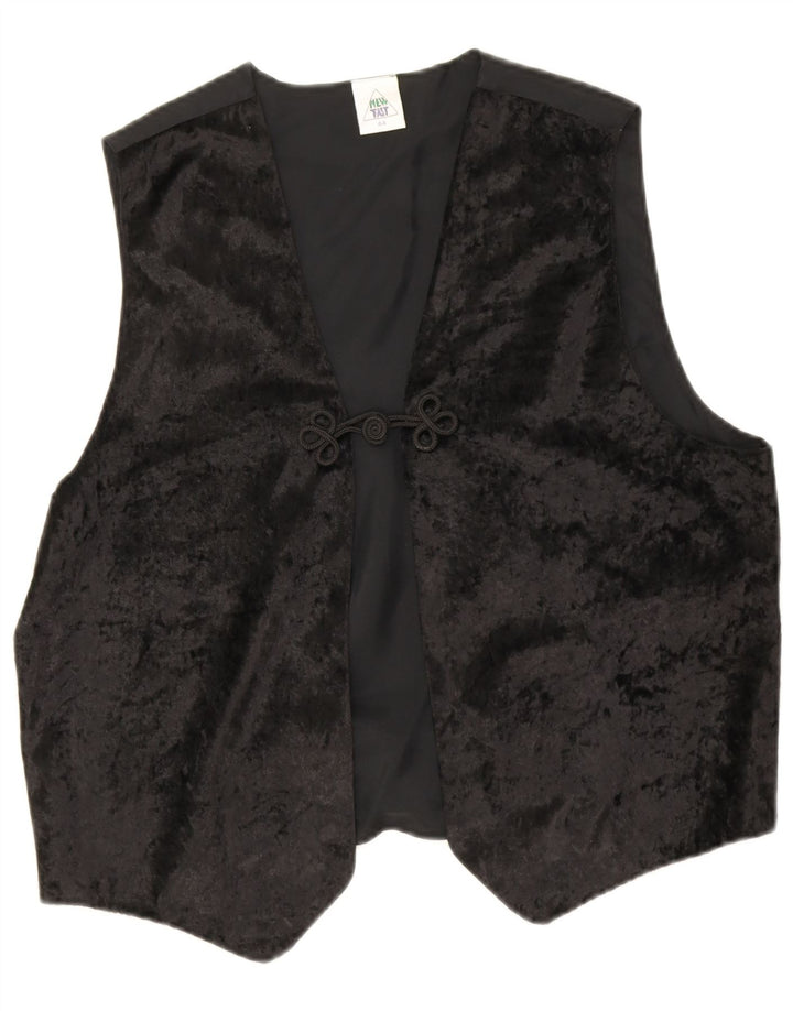 New Fast Gilet Femme EU 44 XL Noir Polyester