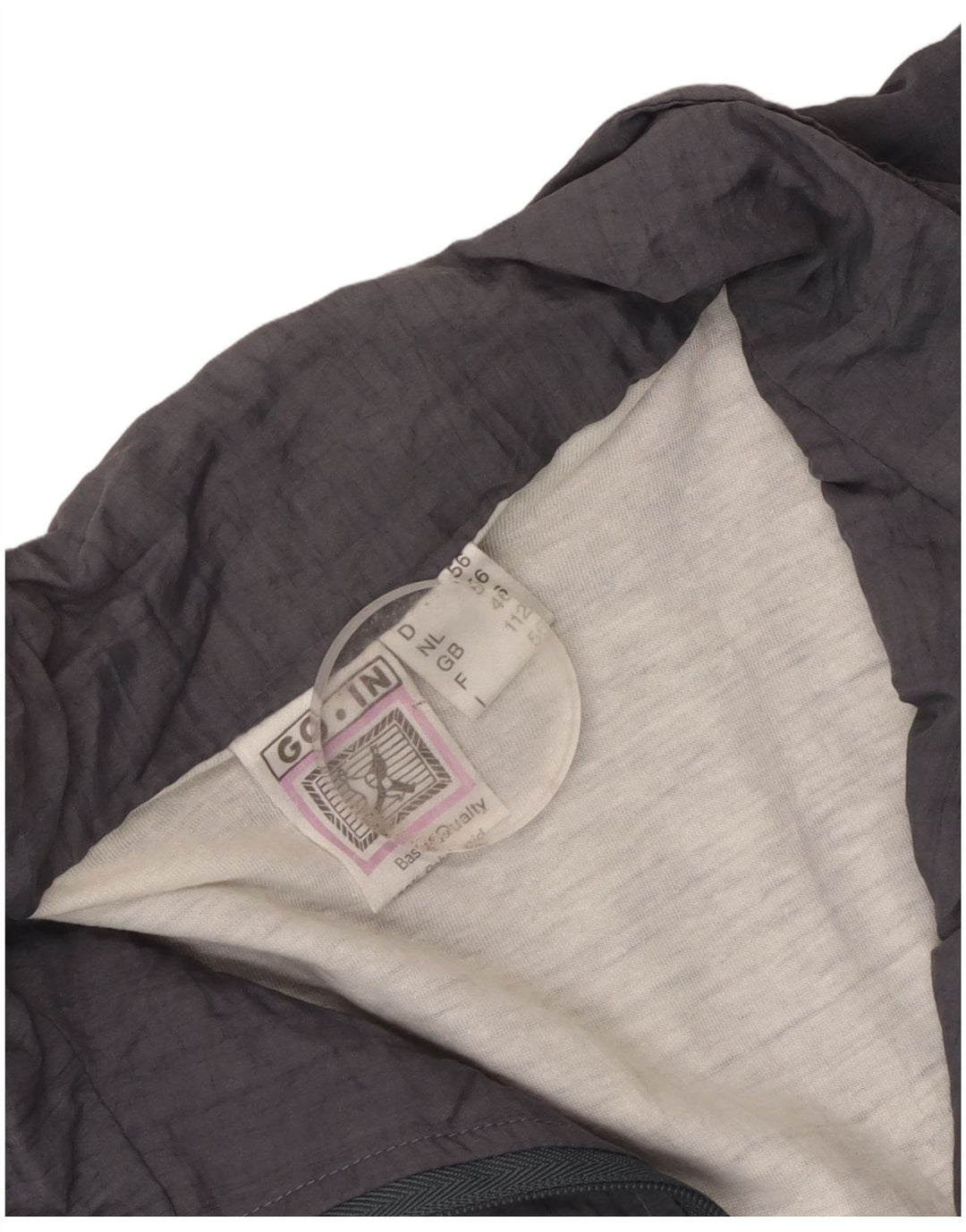 CLIPPER Veste de Survêtement pour Homme UK 46 2XL Gris Colorblock Coton