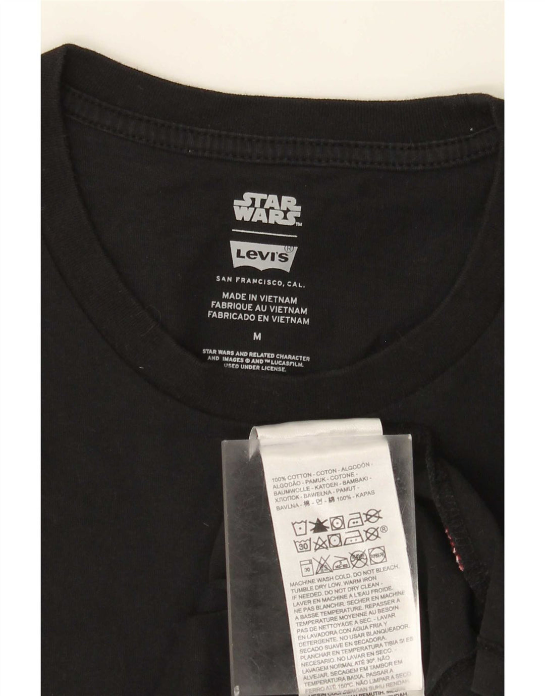 Levi's Tee-Shirt Graphic Homme Noir Moyen Coton